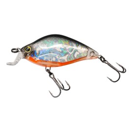 Yo-Zuri F1141 HTS 3DS Flat Crank Floating Diver Lure, 2-1/4-Inch, Holographic Tennessee Shad