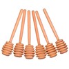 Creative Hobbies® 6 Inch Wood Honey Dipper Stick Server for