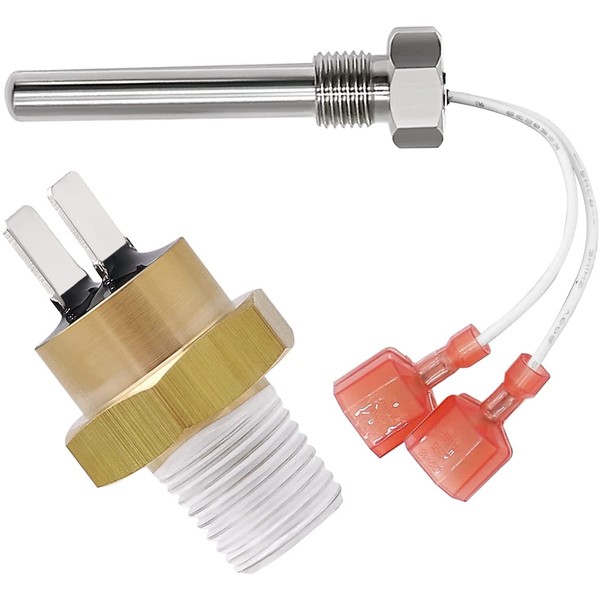 Funmit 42002-0024S Stack Flue Sensor & 42001-0063S High Limit Switch Replacement for Pentair Sta-Rite MasterTemp Max-E-Therm Pool and Spa Heater Electrical System