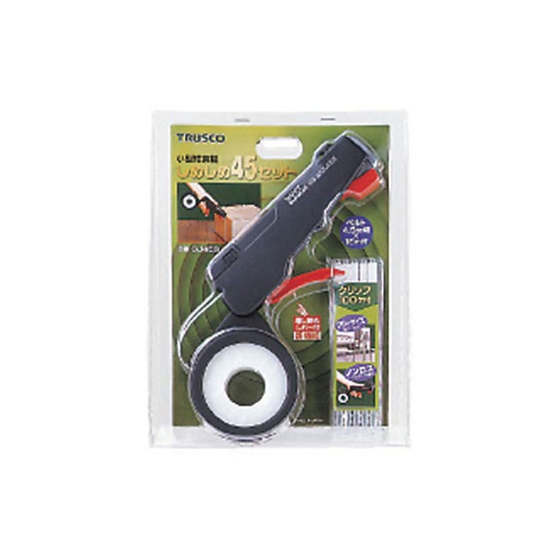 TRUSCO(トラスコ) しめしめ45用ベルト 黒 4.5mmX100m (1個入) GJ45BTC100BK