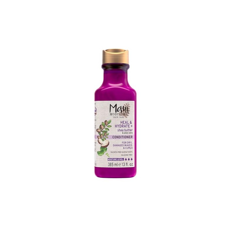 Maui Moisture, Heal & Hydrate + Shea Butter, Acondicionador, Hidrata