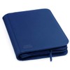 Ultimate Guard 4-Pocket ZipFolio, XenoSkin, Dark Blue