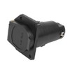X AUTOHAUX 7 Way Round Car Trailer RV Plug Female