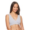 Lamaze Women's Cotton Spandex Sleep Bra for Nursing and Maternity,