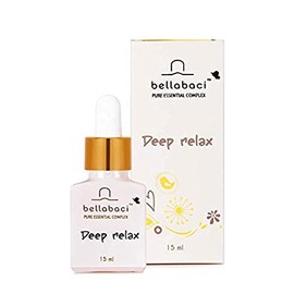 Bellabaci Deep Relax Pure Essential Complex | Supercharge Moisturizers with a Homeopathic Blends of Essential and Restorative Oils | 1.7 Fl. Oz.