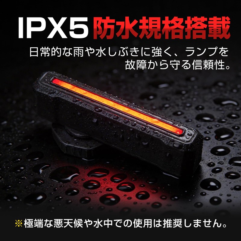 AIBOO Japan Standard Bicycle Tail Light【Next Generation Smart Bicycle Light】Smart