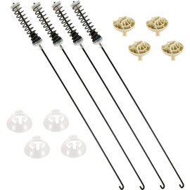 MVWC465HW2 MVWC465HW3 W11217817 Washer Suspension Rod Kit 26.45 inch Fit for May-tag and Whirl-pool Washing Machine MVWC465HW0 WTW4955HW2 MVWC465HW4 MVWC465HW1 4KMVWC410JW0 4KMVWC410JW1 4KMVWC420JW0