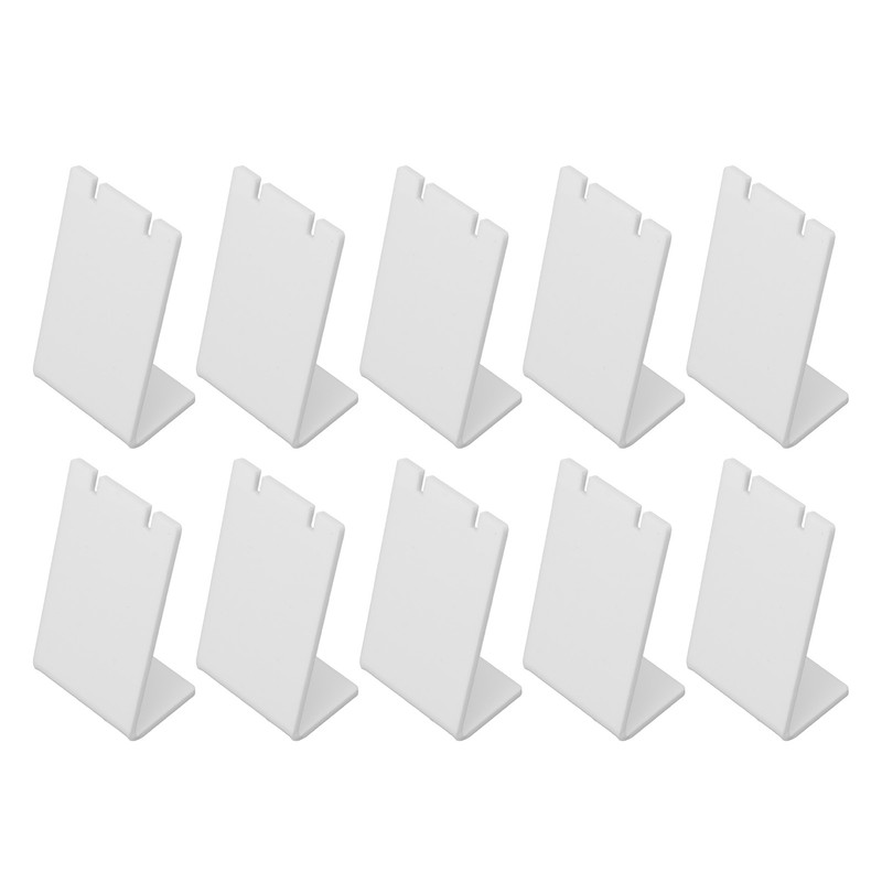 10pcs Acrylic Earring Holder Organizer Ear Studs Jewelry Storage Display