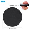 PATIKIL 4.5" Diameter Felt Furniture Pads, 4 Pack 1/5" Thick