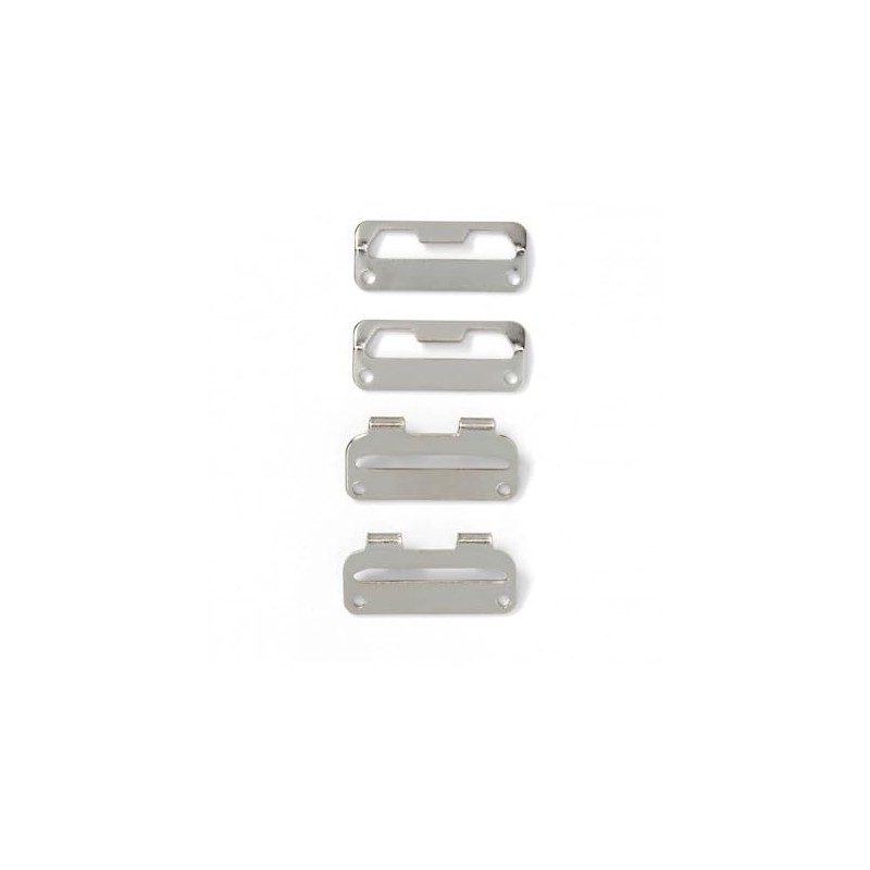 PRYM 267261 Skirt waistband fasteners Size 25mm; black-coloured, 2 pieces