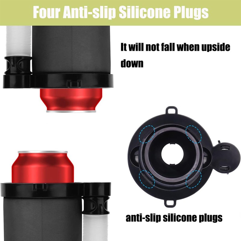 Portable Beer Funnel Cup With Detachable Expandable Hose, Can Cooler,