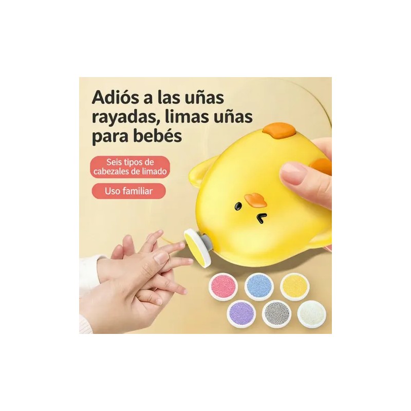 Limas Para Uñas Bebé - Lima De Uñas Eléctrica Recargable