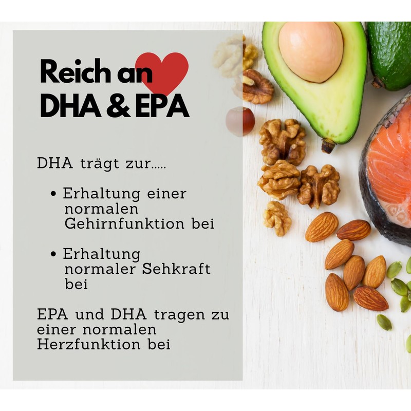 EXVital Omega 3 from Algae Oil, Vegan, 120 Softgel Capsules,