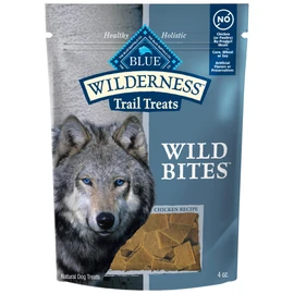 Blue Buffalo Wilderness Grain-Free and High-Protein Dog Treats Made with Natural Ingredients Chicken