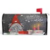 Vdsrup Christmas Gnome Mailbox Covers Magnetic Winter Snowflakes Elf Mailbox