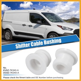Partuto Shifter Cable Bushing for Ford Transit Connect Transmission Range Selector Lever Cable Bushing Replace KV6Z-7K340-A/DG9Z-7K340-A Replacement