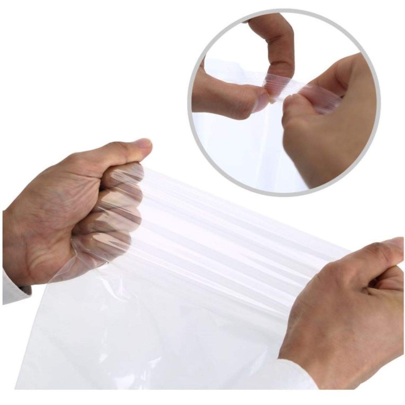Secure Seal 2.5x3 Inch Reclosable Clear Zipper 2 Mil Plastic