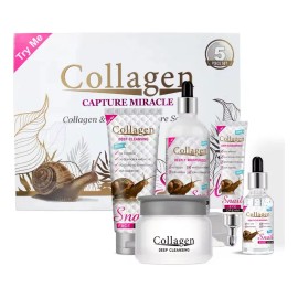 Cuidado Facial Colágeno Baba De Caracol, Rejuvenece Hidrata
