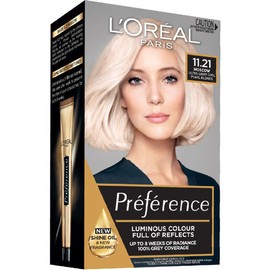 L'Oreal L'Oréal Paris Préférence Le Blonding Permanent Hair Colour - 11.21 Moscow (Ultra Light Cool Pearl Blonde)