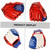 WHAMVOX 1Pc Thickened Baseball Glove for Adults Pu Infielder's Glove