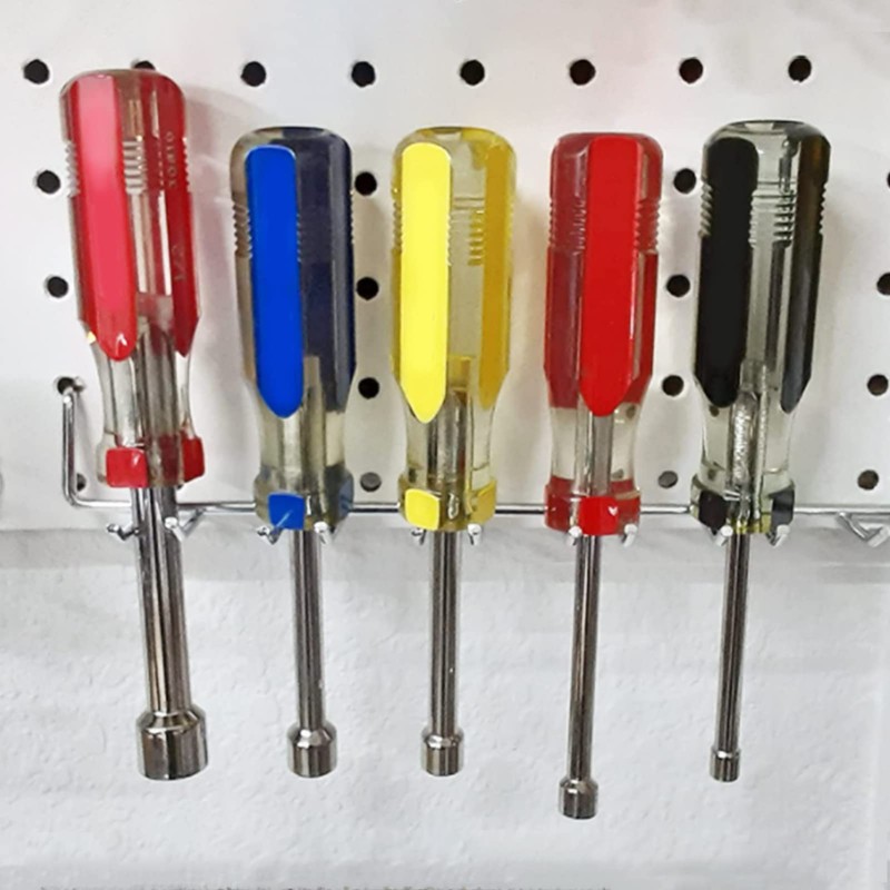 SPEEDWOX Pegboard Screwdriver Holder Pegboard Hook Assortment Multi Tool Holder