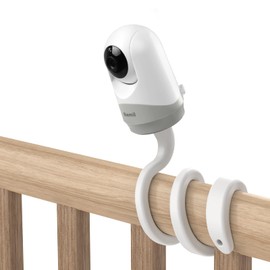 HOLACA Flexible Twist Mount for Hellobaby HB6550/HB65/HB66/HB248, Blemil Baby BL9052-2 and ANMEATE SM935E Baby Monitor Camera Stand Bracket for Crib without Tools or Wall Damage (Twist Mount)