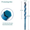 KEWAYO Professional Wood Drill, 10 mm Wood Drill Bit, Auger
