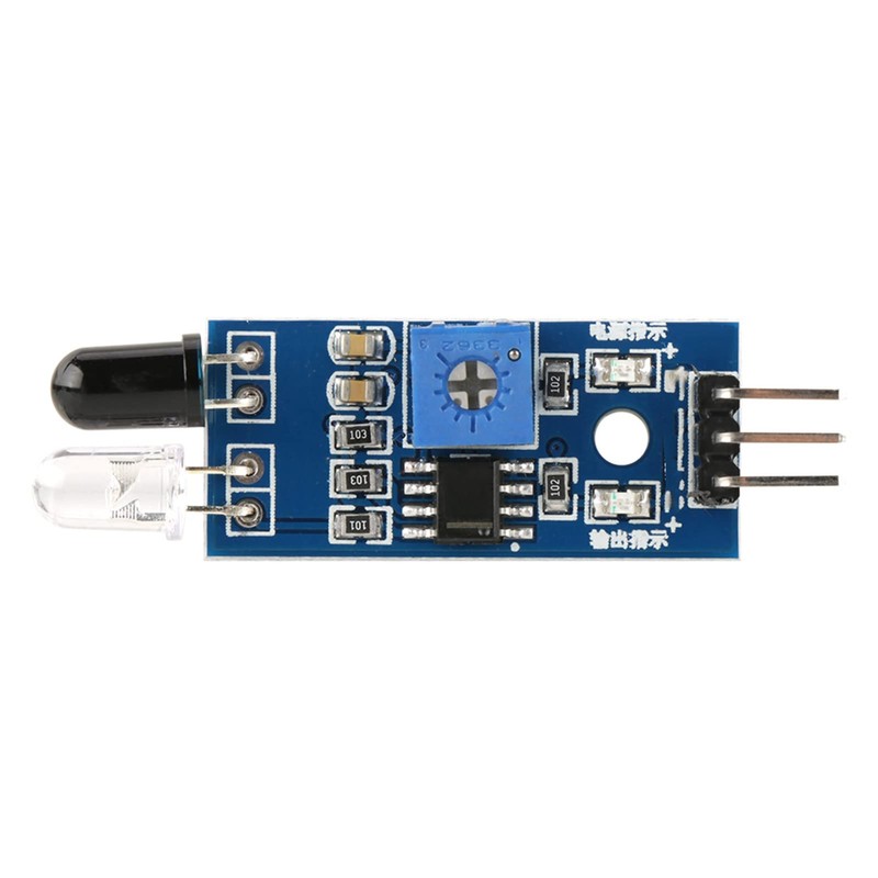 5PCS IR Infrared Obstacle Avoidance Sensor Module,Adjustable and Easy to