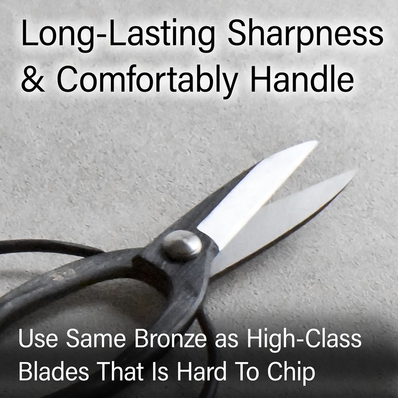 YAMASAN KYOTO UJI Japanese Suiryu Bonsai Scissors - Traditional Hasami