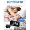 Alarm Clock with Vibration, Extra Loud Alarm Clock with Bed