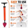 High Pressure Air Plunger for Drain Cleaning – Ergonomic Toilet