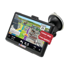 MS Drive W500 BT Sat Nav | 7" Touchscreen GPS Navigation for Cars & Trucks | 16GB Storage | Windows OS | Lifetime Maps Included | High-Performance Sat Nav for Cars and Trucks (W500 BT)