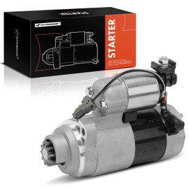 A-Premium Starter Motor Compatible with Chrysler Sebring 2001-2002 2.4L & Dodge Stratus 2001-2002 2.4L, 12V 1.4KW 9-Teeth Clockwise, Replace# 04609703AC, 04609703AD