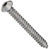 Du-Bro 529#4 x 1" Button Head Sheet Metal Screw (8-Pack)
