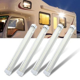 DC12-80V 72 LED Light Cargo Light, Indoor and Car Lighting, Camping Trailer, Truck, Room Lamp, Tent Light, On/Off Switch, Double Sided Tape, For Cars, LED Room Lamps, Camping, Trailers, Trucks, Ships,