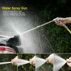 High Pressure Water Spray Gun Long Hose Brass Nozzle Adjustable