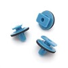 VVO Fasteners- Blue Plastic Tailgate Exterior Trim Clips for Nissan