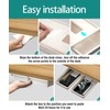 SVNNELP 2Pack Under Table Desk Drawer Storage Organizer Slide Out,
