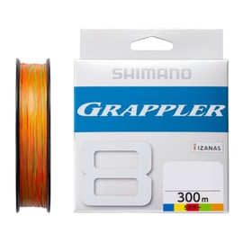 Shimano Grappler 8 PE 300m LD-A71U 5 Colors (5 Colors x 10 m) No. 1