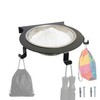 WHLZYEVA Gym Chalk Bowl Set with Stand, Weightlifting Chalk Holder