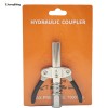 Grease Gun Coupler Nozzle Oiling Double Handle Injection Nozzle Grease