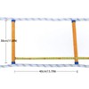 13ft Fire Escape Rope Ladder Emergency Fire Ladders Fire Escape
