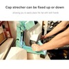 Hat Heat Press Machine for Caps with 2pcs Interchangeable Platens(6.7"x3.8",