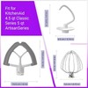 3Pcs Flex Edge Beater Dough Hook Wire Whip Kitchen Aid