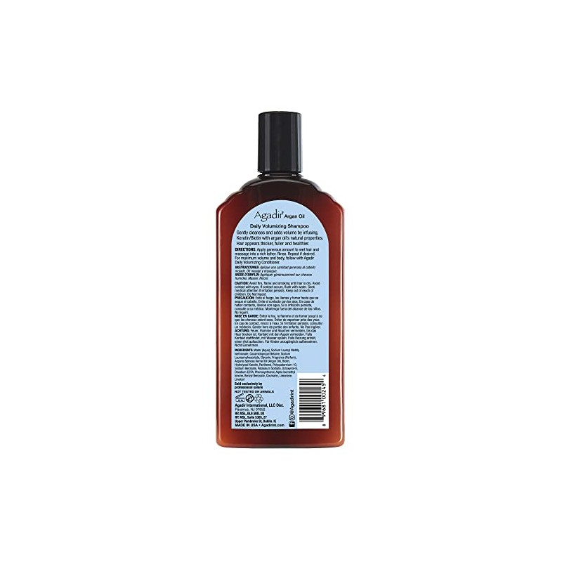 AGADIR Argan Oil Daily Volumizing Shampoo, 12.4 oz