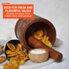 Imusa IMUSA Wood Mortar & Pestle, Jumbo