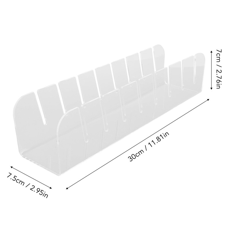 2PCS Set Baseball Cap Stand Acrylic Multifunctional Standing Hat Organizer