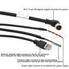 HangTon M12 12-pin Power Network Ethernet Data Cable for DJI