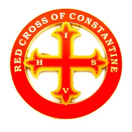 Masonic Red Cross of Constantine auto car Truck Emblem