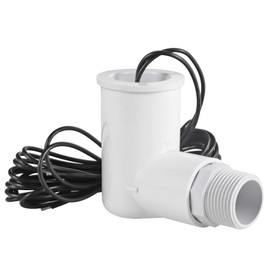 SS2 Float Switch L Shape Safe-T-Switch for HVAC Drain Pan Condensate Outlet, AC Pan Float Switch Detects Clogged AC Condensate Drain and Shut Off System